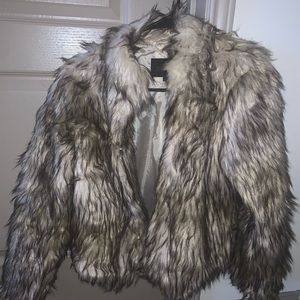 Faux fur fashion nova jacket